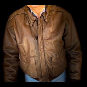 Men vintage bomber circa 1980.